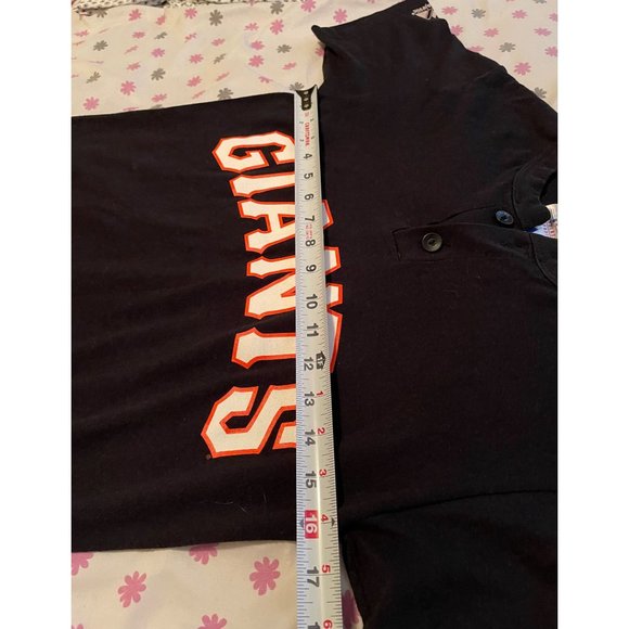 SAN FRANCISCO GIANTS TEE SIZE LARGE BLACK BASEBALL - Picture 5 of 8